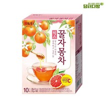 STNY_담터 꿀자몽차 믹스 10스틱 오피스용 맛있는티백 백형 가루 고형 분말 비타민 사무실용