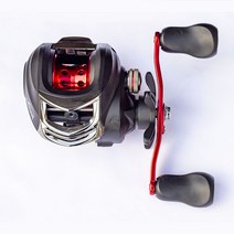 지존낚시 14볼 쌍팁 베이트릴 민물 바다 루어낚시 블루 레드 좌우핸들 가능, 좌핸들