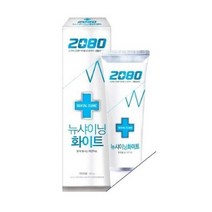 2080 덴탈크리닉 뉴샤이닝 화이트 치약, 100g, 4개