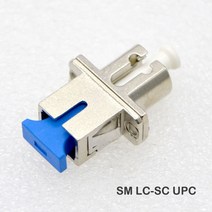 광통신 랜선 장치 케이블 광섬유 커넥터 LC-SC 단일 모드 APC MM 금속 어댑터 광파워 미터용 플랜지 커플, 08 SM LC UPC_01 라인 커넥터