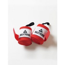 맥스앤드컴퍼니 맥스트롱 헬스 손목보호대 리스트랩 / RED