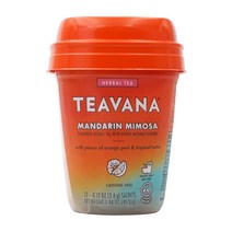 Teavana 티바나 허벌 티 만다린 미모사 카페인 프리 12 개입 333427