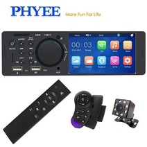 카오디오 블루투스오디오 오디오 차량 4 1quot car radio 1 din 터치 7, 카메라 리모컨으로
