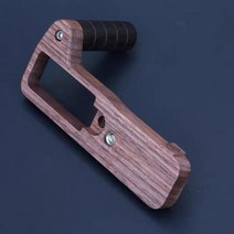 L후지 필름 X100V 카메라 핸드 그립 홀더 핸드메이드 우드 에보니 월넛, 06 Brown 100F