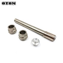 OTOM 오토바이 프론트 액슬 포크 휠 샤프트 슬라이더 캡 크래시 프로텍터 피트 바이크 부품 스윙암 스풀 세트 KTM XCFW HUSQVARNA