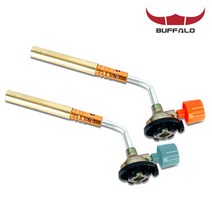 버팔로 롱 가스 토치 캠핑 휴대용 점화기, 색상랜덤발송