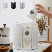 키밍 회전 종이컵디스펜서 4구 원형 사무실 탕비실, 예쁜물건가게 1, 예쁜물건가게 그레이, 예쁜물건가게 본상품선택