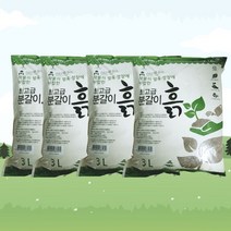 원예용 분갈이흙 소포장 비료 혼합토 배양토 퇴비 3Lx3개, 비료 3Lx3개