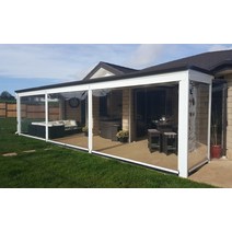 원두막 파고라 정자 공장 도매 가격 Gazebos 동력 루버 조정 지붕 알루미늄 Pergola, 한개옵션0
