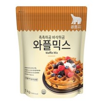 곰표 와플믹스 1kg x 4개, 상세페이지 참조