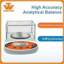 0.01g 전자 디지털 저울 실험실 분석 정밀 300g/500g/600g/1Kg/2Kg/3Kg 주방, 600g 0.01g_220V | 우리에게