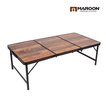 마룬 3폴딩 테이블