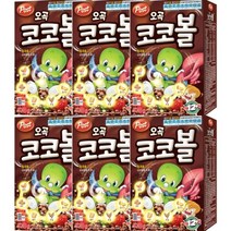 동서식품 포스트 오곡 코코볼 570g 콘프레이크 시리얼 간단한 아침 메뉴 자취생필수품, 6개