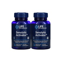 라이프익스텐션 세놀리틱 Activator 36정 베지캡슐 2세트 피세틴 퀘르세틴 갈락토만난 해바라기 레시틴 함유, 36캡슐