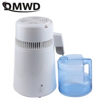 가정용 직수 정수기 DMWD 순수한 물 증류기 4L 플라스틱 주전자 증류 기계 스테인레스 스틸 장비 미국, 01 220-240V