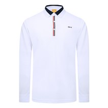 루이까스텔 남성 RWN 플라켓 에리 1도 배색 요꼬 티셔츠_3MTTS391W