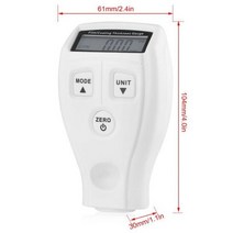 두께 측정기 정밀 디지털 도막 코팅 게이지 자동차 필름 테스터 디스플레이 페인트 자동 감지, [01] Thickness Gauge