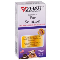 NEW 자이목스 애완동물 귀 세정제 Zymox otic with 0.5% Hydrocortisone