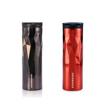 2020스타벅스크리스마스 MD 473ml 입체 레드 골드블랙 스벅텀블러 중국스타벅스, RED