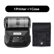 카드 포스기 POs 이지체크 단말기 신화포 무선 블루투스 4.0 80mm 안드로이드 POS 영수증 열전사 프린터, 05 Black_01 EU 플러그
