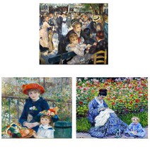 쏘잉스 면20수 컷트지] DTP 명화그림-여인들(a2660) CA3