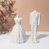 기타 바보사랑[커밍캔들](신랑신부) 웨딩석고방향제, 바닐라