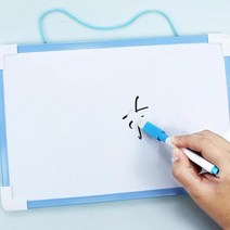 욜케이유 화이트 보드 자석 이동식 칠판 거치대 스케줄 메모 미니, 핑크