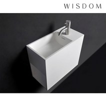 WD - 38596 F34/탑볼세면기/액상아크릴/세면대/WISDOM/아이스톤/iStone/WD38596F34, 원홀타공, 미포함, 1개