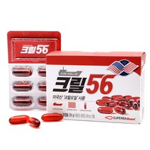 노르웨이 아커사 크릴56 크릴오일 6박스+쇼핑백, 30g, 2세트