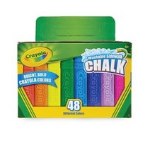 크레욜라 수성 분필 야외용 48색 536221, 혼합색상, 2개