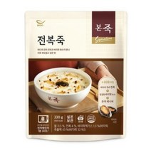 본죽 데워서 바로 먹는 전복죽, 330g, 10개