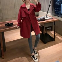 여성 트렌치코트 자켓 코트 여자 가을 봄 점퍼 가디건 하늘비즈 A11 O901E511