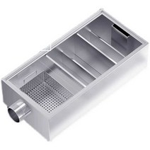 유수분리기 스테인레스 배수구 식당 바닥 기름분리, (201 ) 60x40x30cm