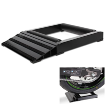 오토바이 바이크 자전거 합금 보수 정비 롤러 브래킷 수리 받침대 프레임 청소, 철 롤러 브래킷 (검정색)+측면 사다리 블록