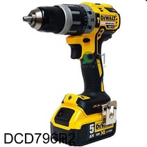 디월트 브러쉬리스 충전해머드릴 DCD796P2(18V)-5.0Ah