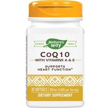 네이쳐스웨이 CoQ10 100mg 소프트젤, 30개입, 1개
