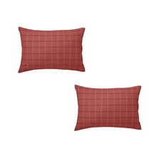무인양품 MUJI 면 플란넬 베개 커버 2P