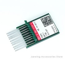 산업용 DBX Groz-Beckert 재봉틀 바늘 6X257 738 JUKI BROTHER SINGER CONSEW 액세서리 부품 50 개, 05 Size 6 - 00