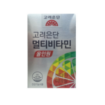 고려은단 멀티비타민 올인원 비타민 미네랄23종, 6달분, 1개