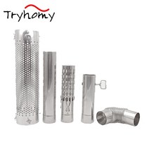 캠핑 스토브 악세서리 나무 액세서리 핫 텐트 파이프 굴뚝 키트 스파크 방지기 댐퍼 팔꿈치 보호대 장작 액세서리, 텐트 프로텍터