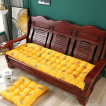 두꺼운 3 좌석 벤치 쿠션 실내 등받이 의자 패드 소파 장식 쿠션 다다미 긴 홈, 48x150cm, 18 A-18