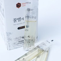[꿀벌의진심] 국내산 1등급 스틱형 꿀 12g 40포(아카시아/야생화 각 20포), 단품, 단품