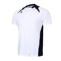 [DESCENTE] SM221ZTS42 WTNV 베이스볼 에센셜 하계티셔츠(화이트/네이비)