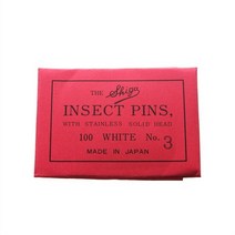 [숲속곤충마을]수입 곤충 표본핀 1호 소형곤충용 (9063163), 색상:단일색상|사이즈:기본