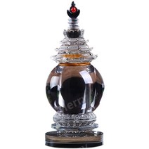 사리탑 사리용기 불교용품 크리스탈 티베트 구슬 수정, 14.미디엄D