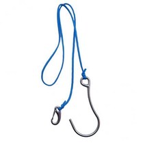 2xScuba 다이빙 싱글 316 스테인레스 스틸 리프 드리프트 후크 For Cave Dive Blue, 블루