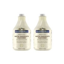 기라델리 화이트 초콜렛 소스 2.47kg 2개세트 (유통기한:2024년03월), 기라델리 화이트 초콜렛 소스 2.47kg 2개세트 (유