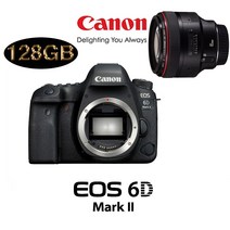 캐논 EOS 6D Mark Il BODY + 렌즈구성 풀패키지 PACKAGE, EF85 F1.2L II USM+128GB+필름