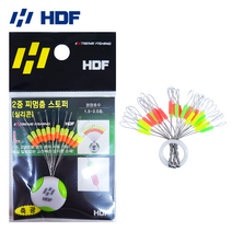 3색 일자 찌멈춤고무 찌스토퍼