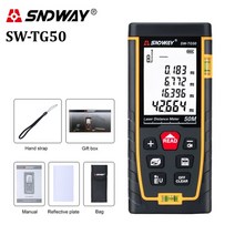 계측기 측정기 sndway laser distance meter 40m 60m 80m, sw-tg50 50m